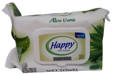 Leter Lagur Happy Premium Aloe Vera 102 cope/pako