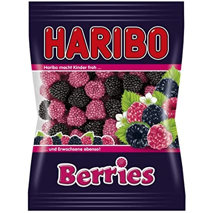 Karamele Gome Haribo Berries 100g