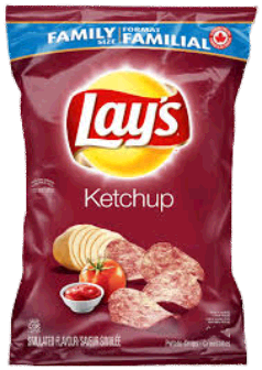 Patatina Lays Wavy Ketchup 95g