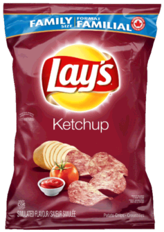 Patatina Lays Wavy Ketchup 40g