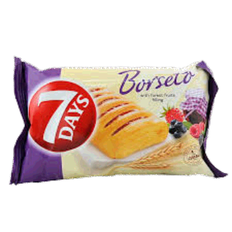 Kruasant 7 Days Borseto Fruta Pylli 80g