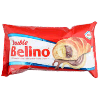 Kruasant Belino Double Krem Milfei Cokollate 80g