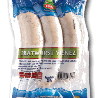 Salcice EHW Bratwurst Vienez Pako 250g