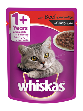 Ushqim Mace Whiskas  Beef 85g