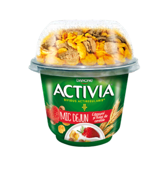 Kos Frutash per megjes Activia Luleshtrydhe 168g