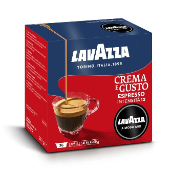 Kafe Lavazza A Modo Mio Crema & Gusto 36 Kapsula