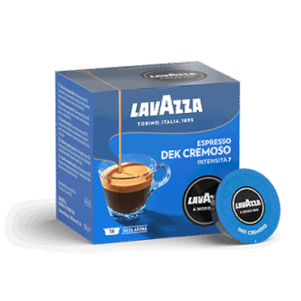 Kafe Lavazza A Modo Mio DEK Cremoso 16 Kapsula (dekafeinizuar)