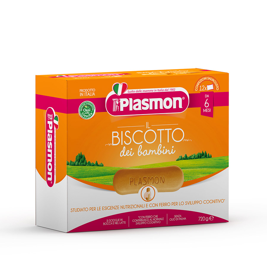 Biskota Bebe Plasmon Baby Biscuit 720g