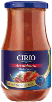 Salce Arrabbiata Cirio 400gr