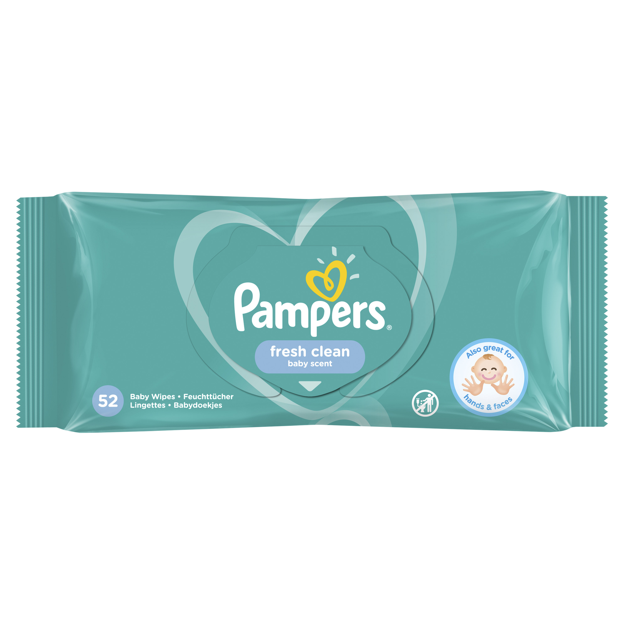 Leter Lagur Pampers Fresh Single 52 cope/pako