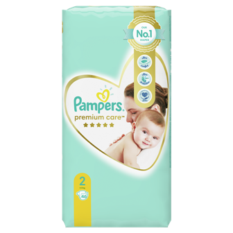 Pelena Pampers Premium Care Jumpo Pack Nr 2 Mini (pesha 4-8kg) 46 cope