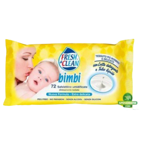 Leter Lagur Fresh&Clean Per Bebe (72Cope)