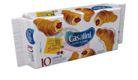 Kruasant Casalini Qershi 10 cope x 50g