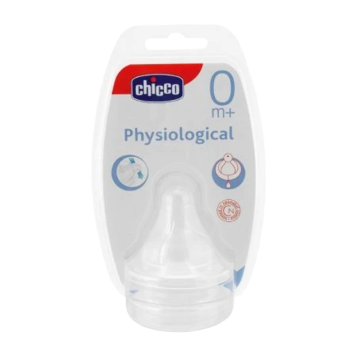 Biberon Chicco Silikon 0m+ (2cope)