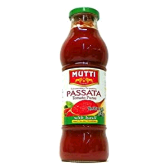 Mutti Passata Pomodoro Basil 700g