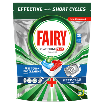 Lares Enesh Lavastovilie Fairy Platinum+ All in 1 Deep Clean 38 kapsula