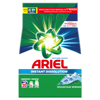 Detergjent Rrobash Ariel Mountain Spring 1.5kg