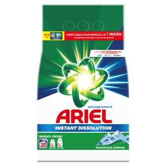 Detergjent Rrobash Ariel Mountain Spring 2.25Kg