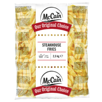 Patate Te Ngrira McCain Steakhouse Fries 2.5kg