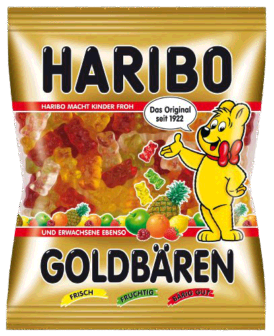 Karamele Gome Haribo Goldbaren 200g