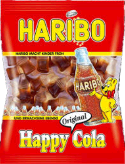 Karamele Gome Haribo Happy Cola 100g