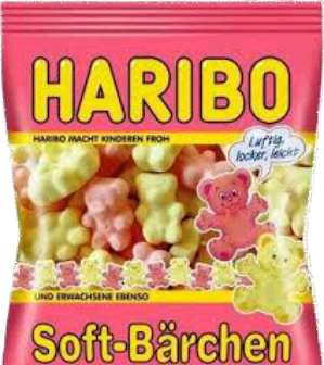 Karamele Gome Haribo Soft Barchen 100g