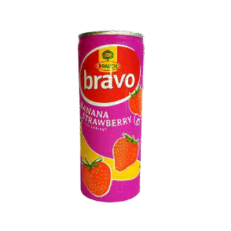 Leng Frutash Bravo Banane Luleshtrydhe 250ml