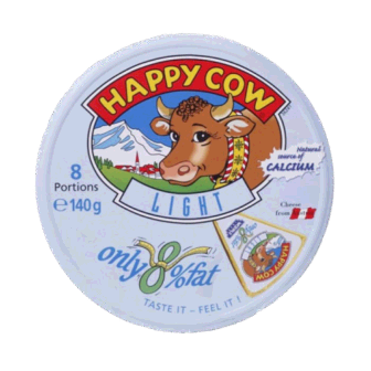 Djathe Bebe Light Happy Cow 140gr